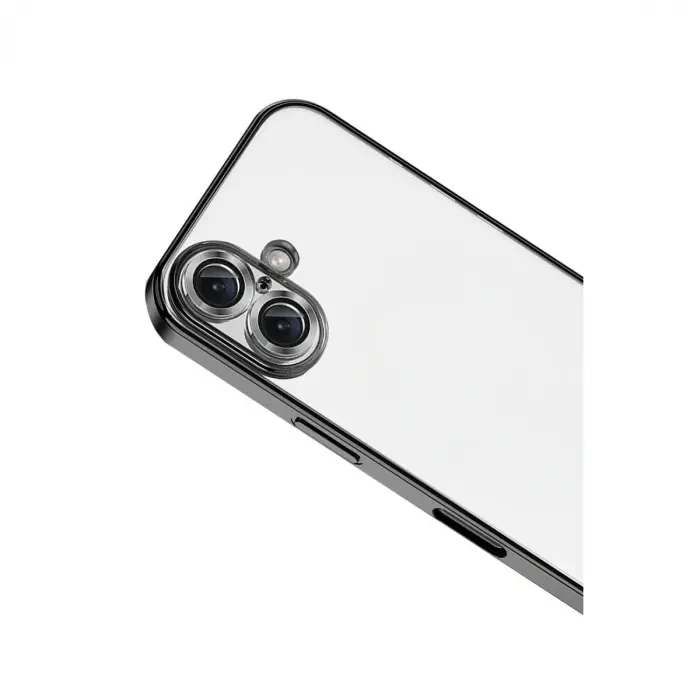 Apple İphone 17 Razer Lensli Silikon - Siyah