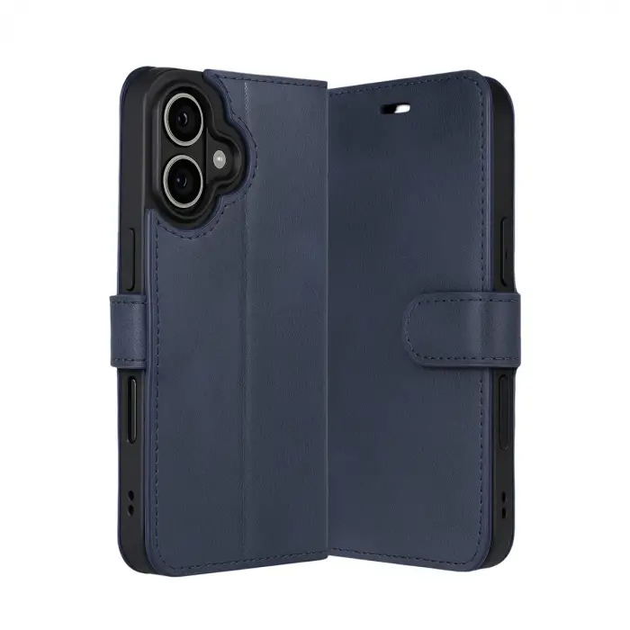 Apple İphone 17 Trend S Plus Kapaklı Kılıf - Lacivert