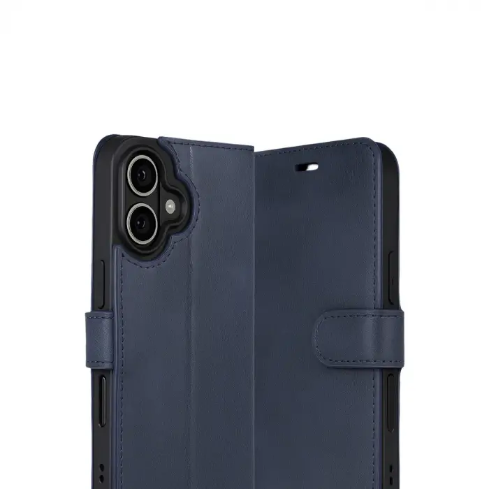 Apple İphone 17 Trend S Plus Kapaklı Kılıf - Lacivert