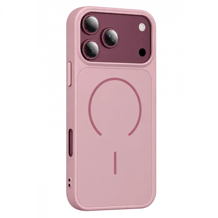 Apple İphone 18 Pro Max Azus Magsafe Kapak - Pembe