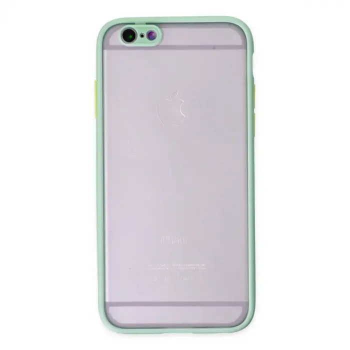 Apple İphone 6 Kılıf Montreal Silikon Kapak - Turkuaz