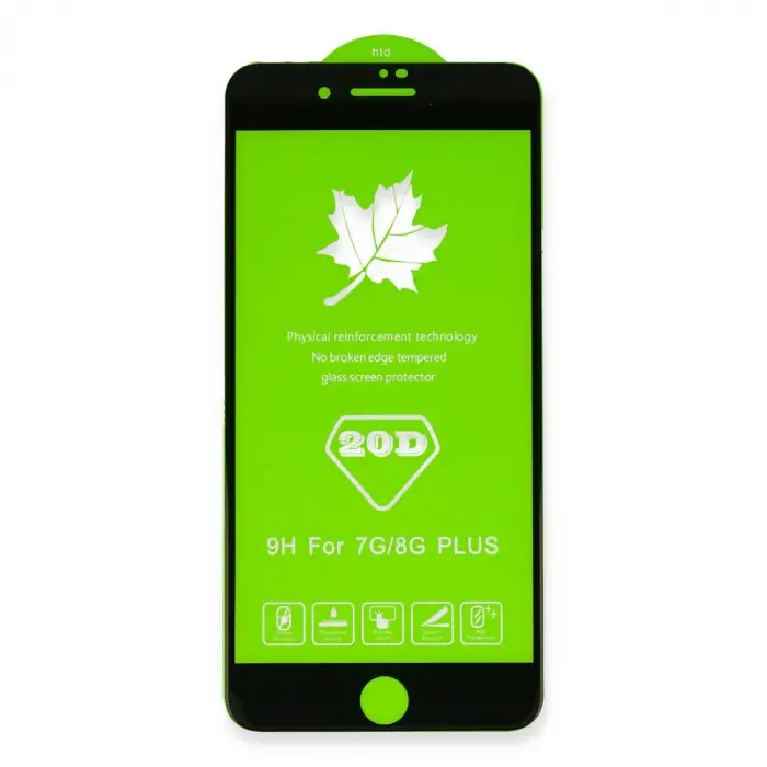 Apple İphone 6 Plus 20d Premium Cam Ekran Koruyucu - Beyaz