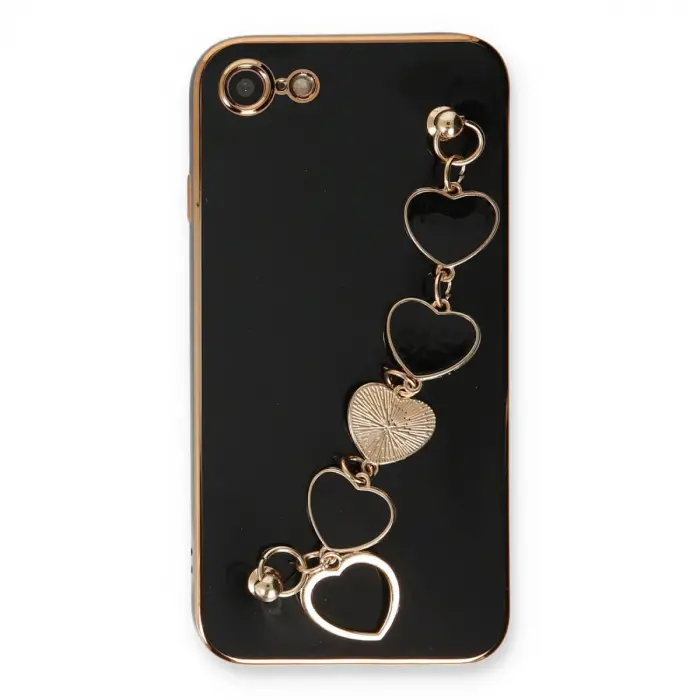 Apple İphone 7 Kılıf Esila Silikon - Siyah