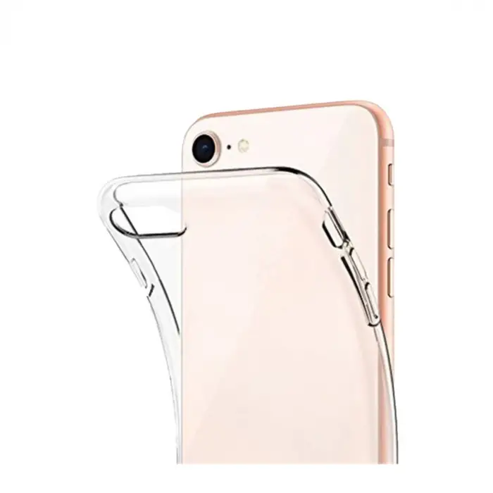 Apple İphone 7 Kılıf Lüx Şeffaf Silikon