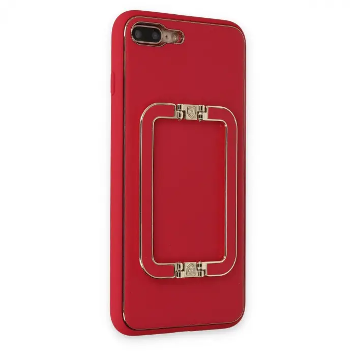 Apple İphone 7 Plus Kılıf Coco Elit Kapak - Kırmızı