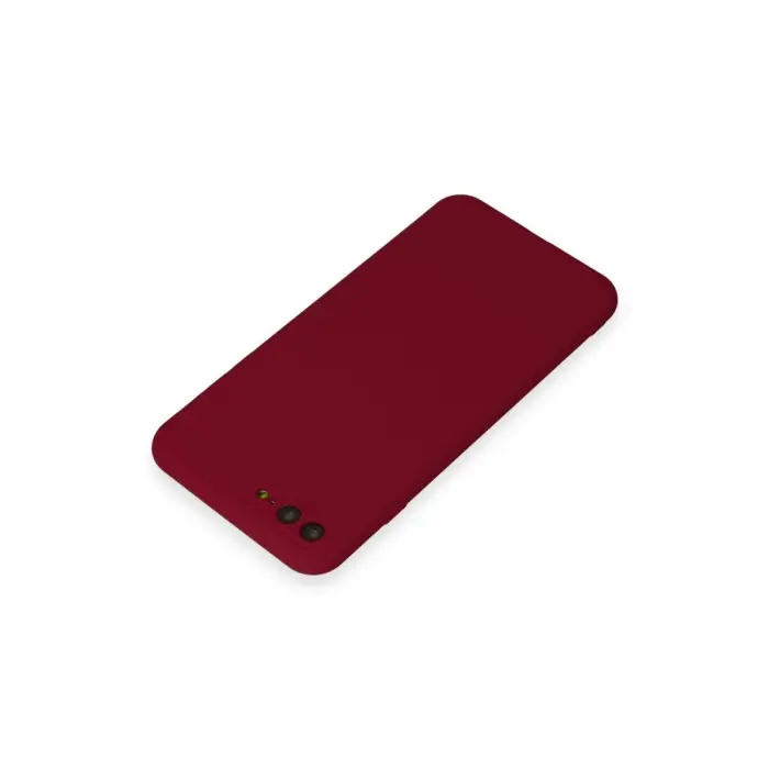 Apple İphone 7 Plus Kılıf First Silikon - Bordo