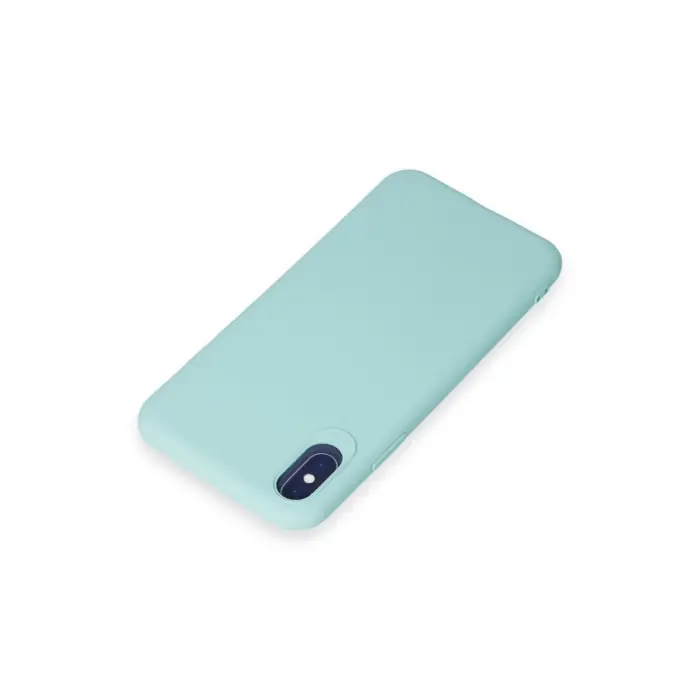 Apple İphone X Kılıf First Silikon - Turkuaz