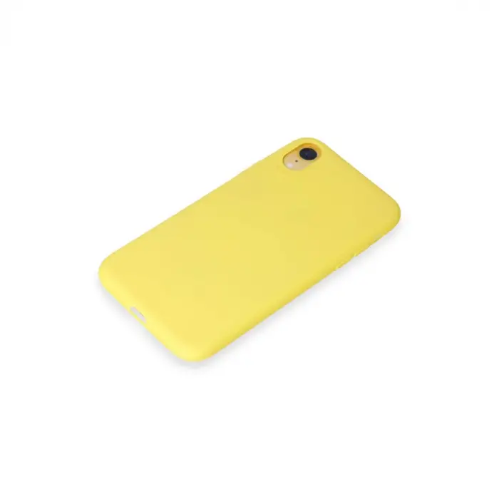 Apple İphone Xr Kılıf First Silikon - Sarı