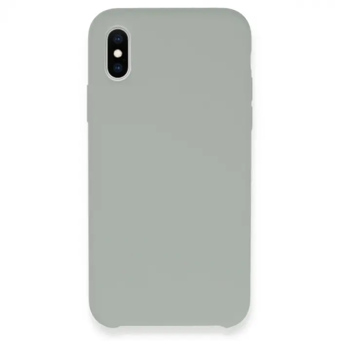 Apple İphone Xs Max Kılıf Lansman Legant Silikon - Açık Gri