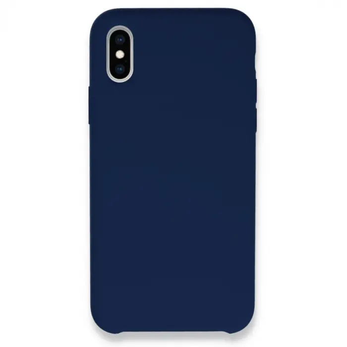 Apple İphone Xs Max Kılıf Lansman Legant Silikon - Lacivert