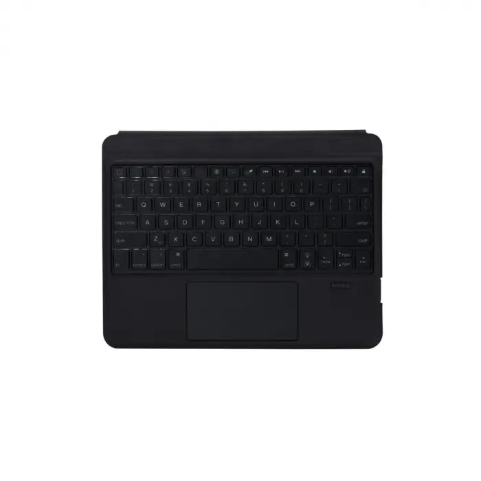 Apple T5207d İpad Pro 11 (2022) Kılıf İnter Ledli Klavyeli Tablet Kılıfı - Siyah