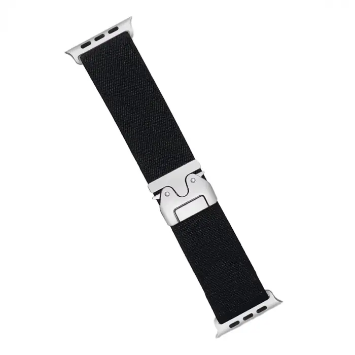 Apple Watch 42mm Forest Kumaş Kordon - Siyah