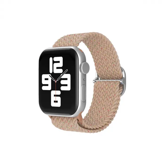 Apple Watch 42mm  Kordon (SAAT DEĞİLDİR) - Benekli Pudra