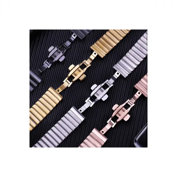 Apple Watch 42mm Kr413 Fine Steel Kordon - Gold