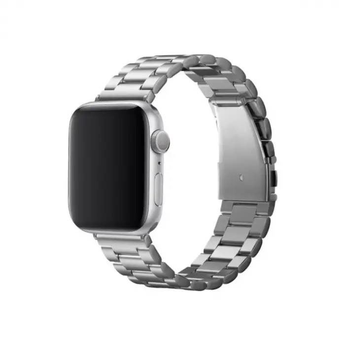 Apple Watch 42mm Metal Baklalı Kordon (SAAT DEĞİLDİR) - Gümüş