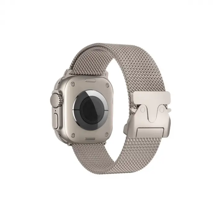 Apple Watch 42mm Milano Metal Kordon - Titan Gri