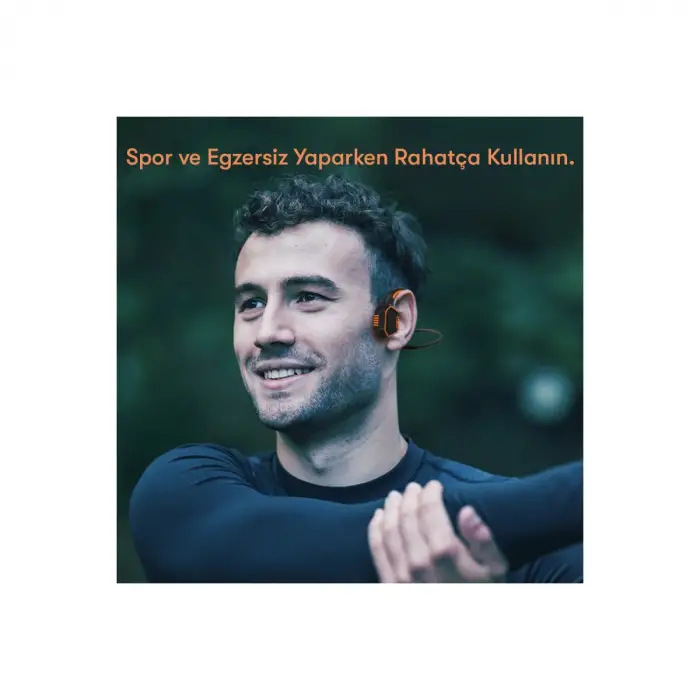 As9 Suya Dayanıklı Bluetooth Kulaklık - Siyah