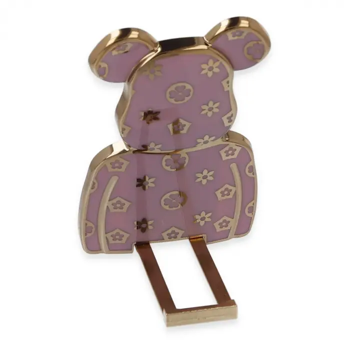 Astro Stand Ayıcık Desenli - Mor