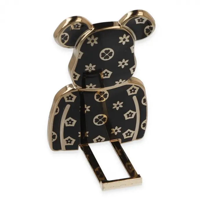 Astro Stand Ayıcık Desenli - Siyah