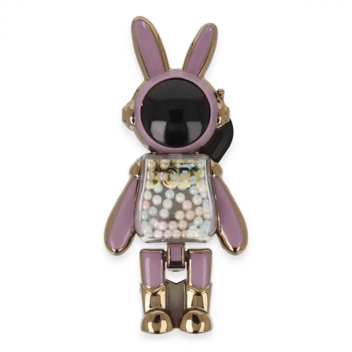 Astro Stand Tavşan Astronot - Mor