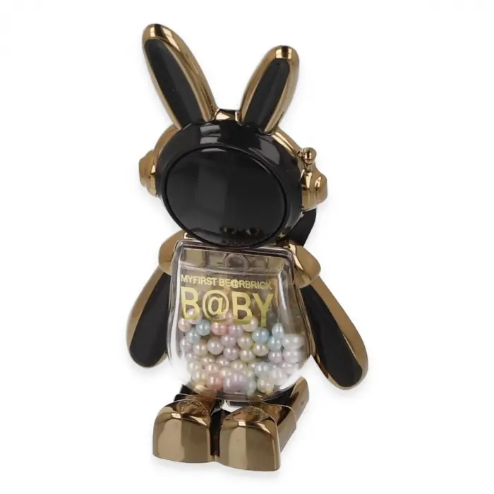 Astro Stand Tavşan Astronot - Siyah