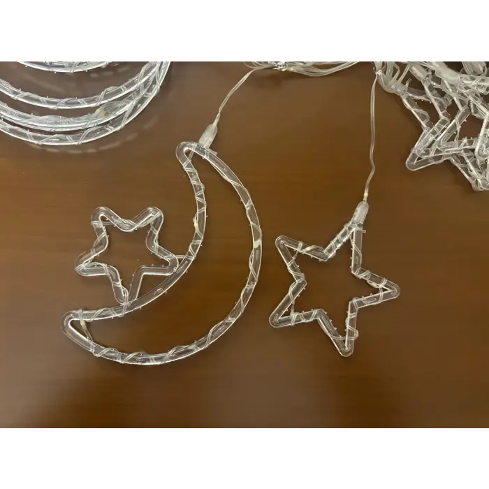 Ay Yıldız-yıldız Perde Led Mz-16-13