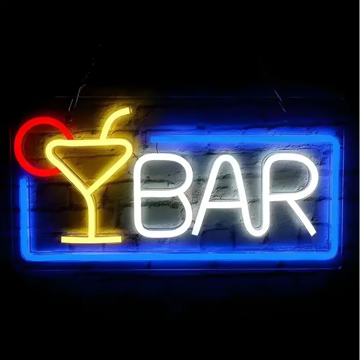 Bar Yazılı Neon Led