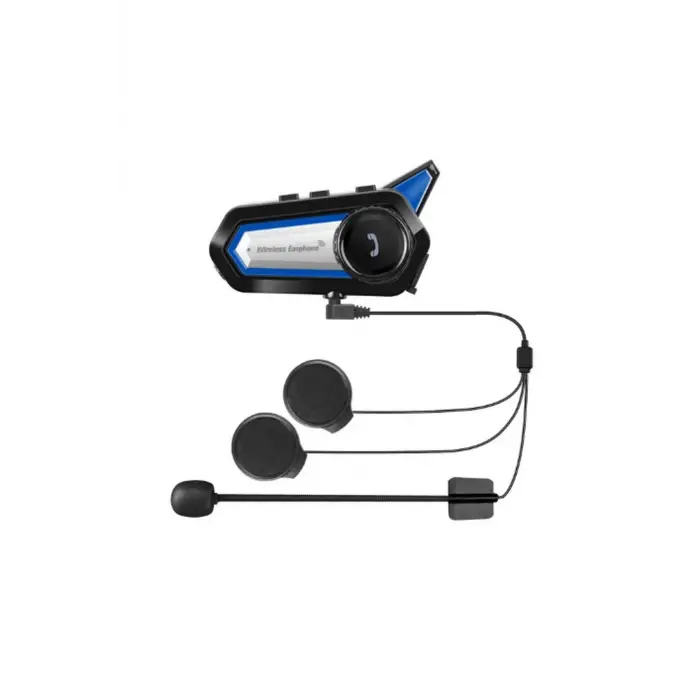 Bt31 Kask Kulaklık Bluetooth 5.0 Motosiklet Interkom Su Geçirmez Kablosuz Kulaklık