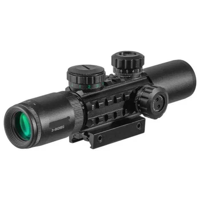C39x26eg   Raylı Çift Işıklı  Dürbünü  11mm/22mm