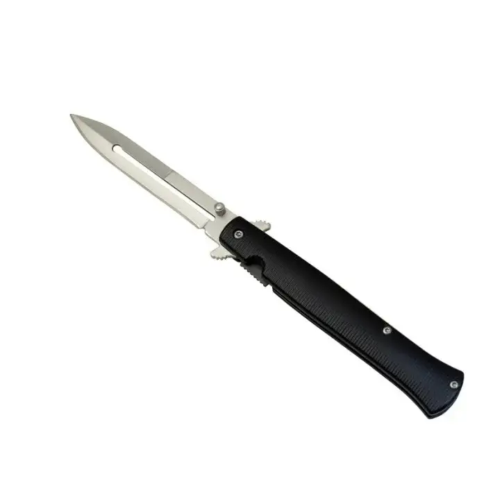 Çakı Metal Delikli Kabzalı 23 Cm , Yarı Otomatik