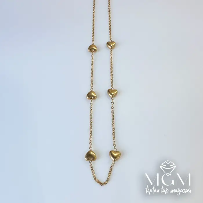   Çelik Kolyeler 40+5 Cm Uzatma Payı - Kl0033