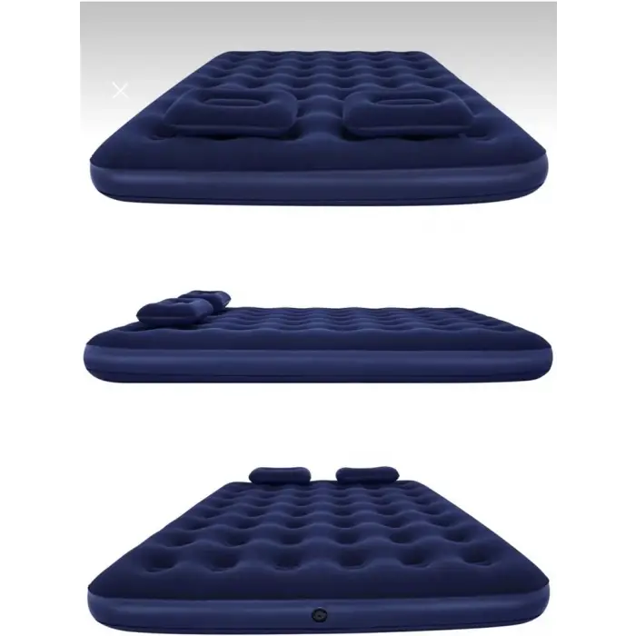 Çift Kişilik Şişme Yatak Dahili Pompalı 203x152x22 Cm 2 Yastıklı