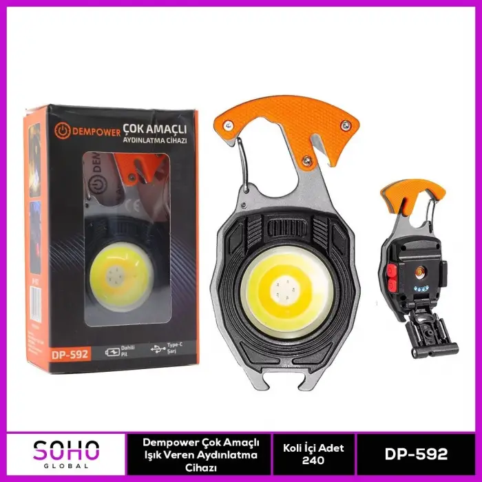 Çok Amaçlı Mini Fener