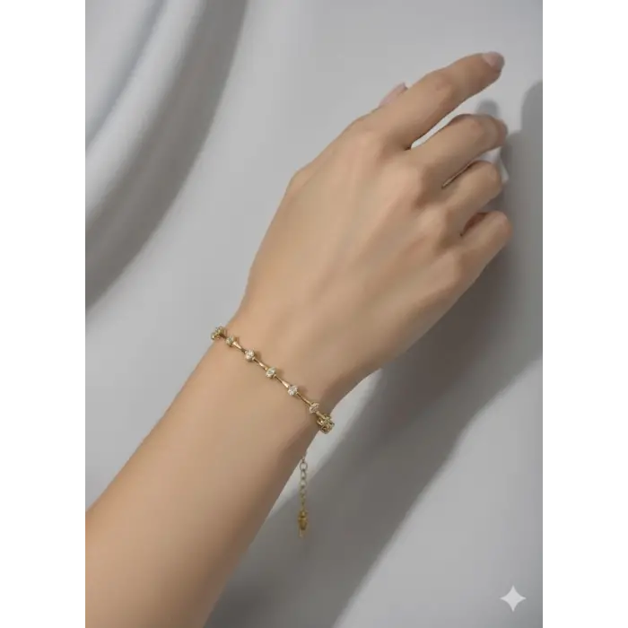 Damla Taşlı Cm Bileklik