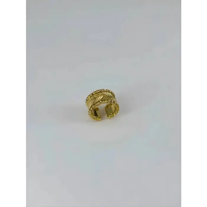 Dorika 14 K Gold Kaplamalı Yüzük