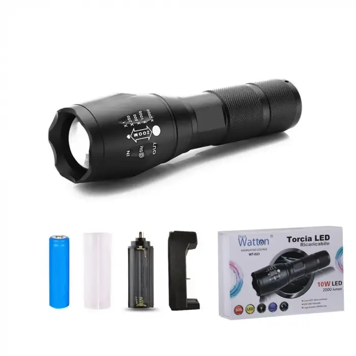 En Güçlü Şarjlı El Feneri  Wt-023