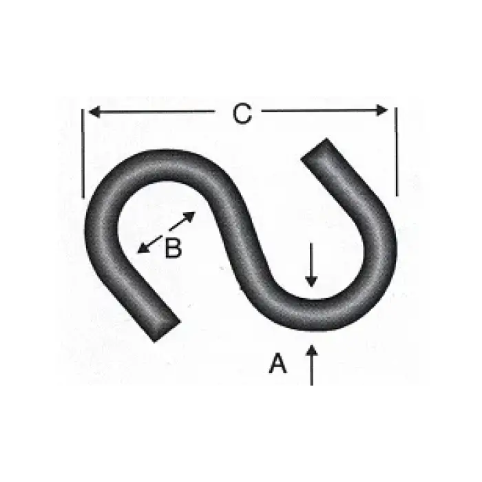 Es - S Kanca Büyük 5x55 - 100 Adet