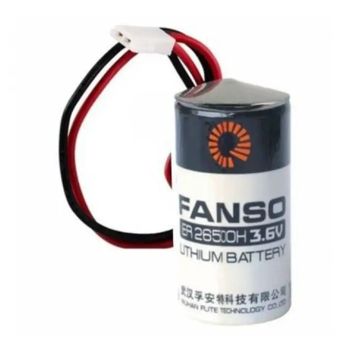 Fanso Er26500h Kablolu Konnektörlü (51005-2p) 3.6v Lithium Pil (li-socl2)