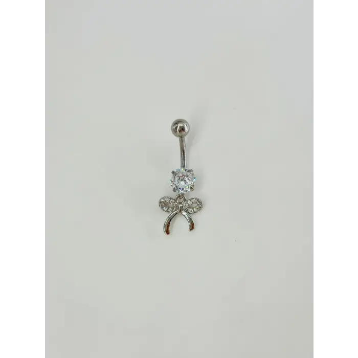 Fiyonk  Detaylı Göbek Piercing - Pg0093
