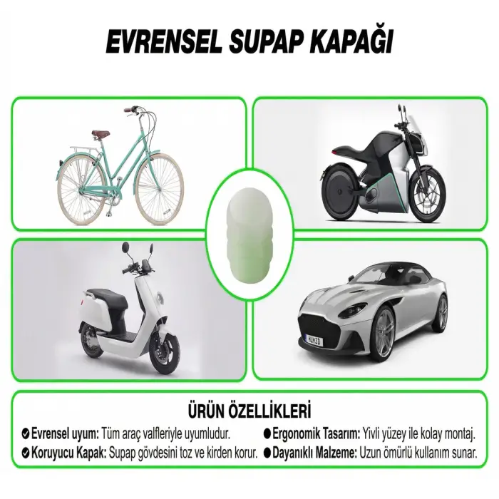 Fosforlu Gece Parlayan Sibop Kapağı