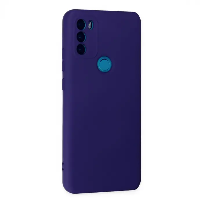 General Mobile Gm 21 Plus Kılıf Nano İçi Kadife Silikon - Mor
