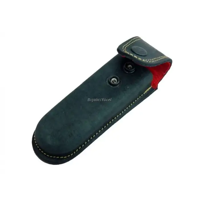 Hakiki Deri Çakı Kılıfı No:5 - 15 Cm, Kemerlikli