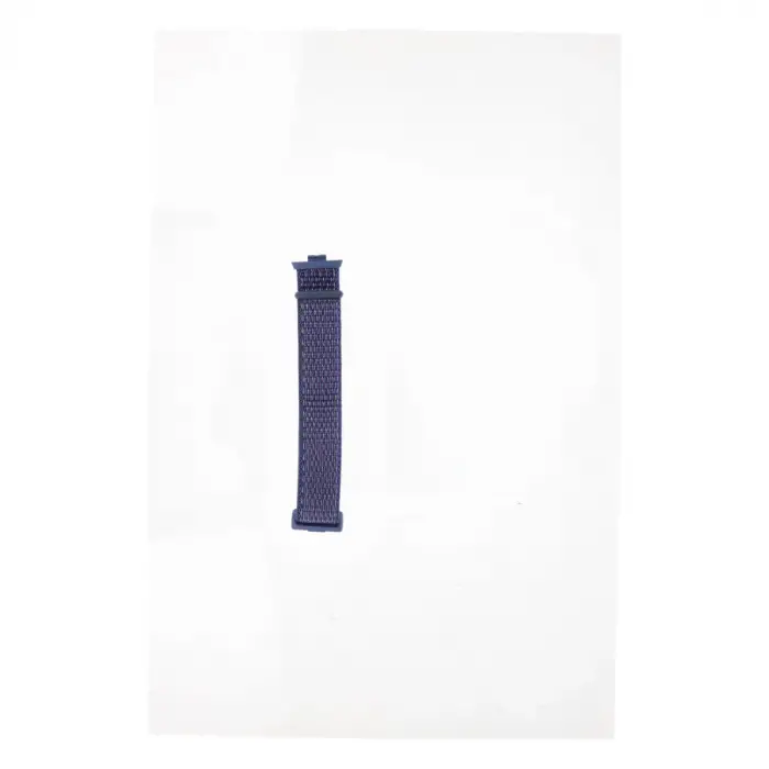 Huawei Fit 4 Hasırlı Cırtcırtlı Kordon - Lacivert-mürdüm