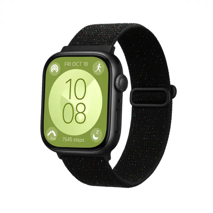 Huawei Fit 4  Kordon (SAAT DEĞİLDİR) - Benekli Siyah