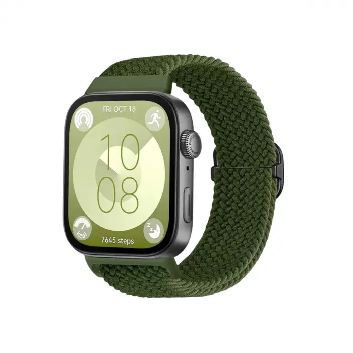 Huawei Fit 4  Kordon (SAAT DEĞİLDİR) - Koyu Yeşil