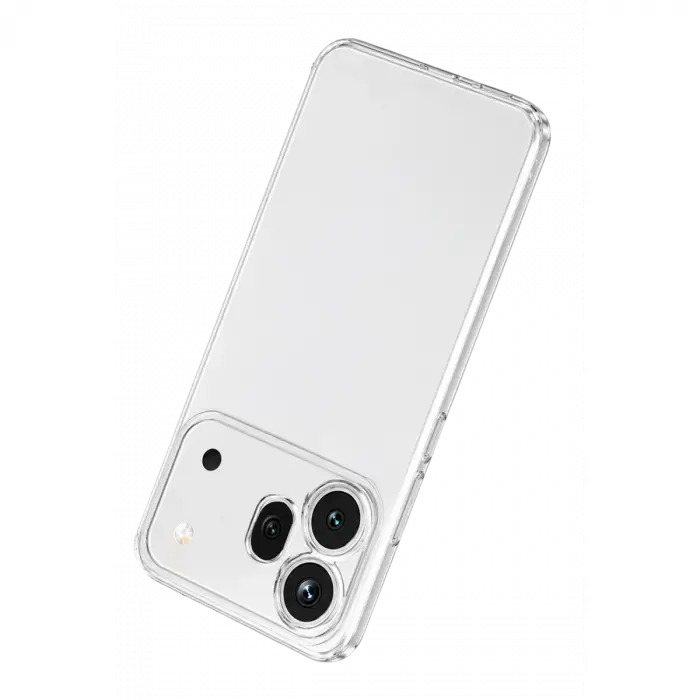 Huawei Honor 600 Pro Lüx Şeffaf Silikon - Şeffaf