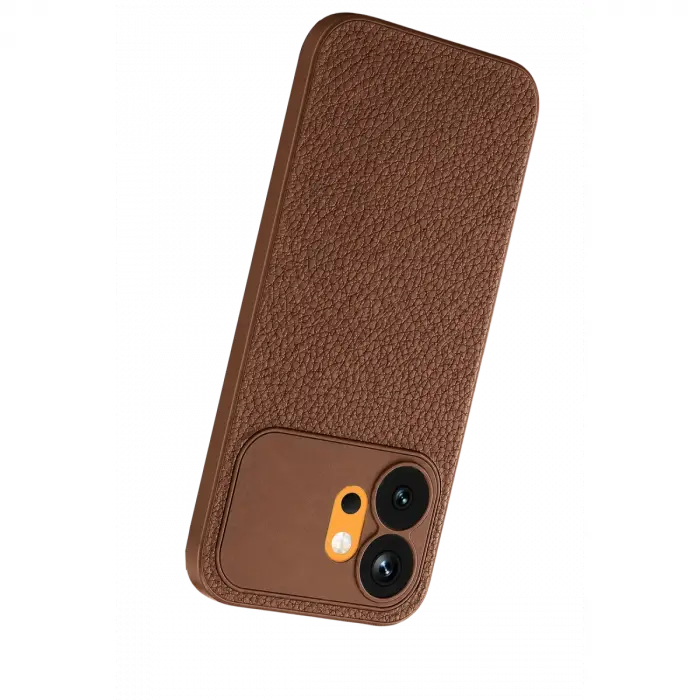 Huawei Honor 600 Thermax Silikon Kılıf - Kahverengi
