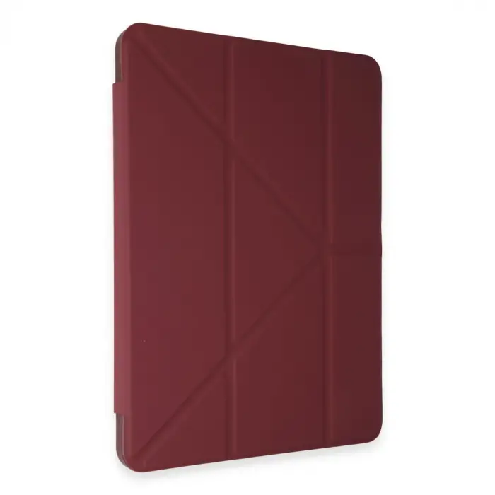 Huawei Honor Pad V9 Kılıf Kalemlikli Mars Tablet Kılıfı - Mürdüm