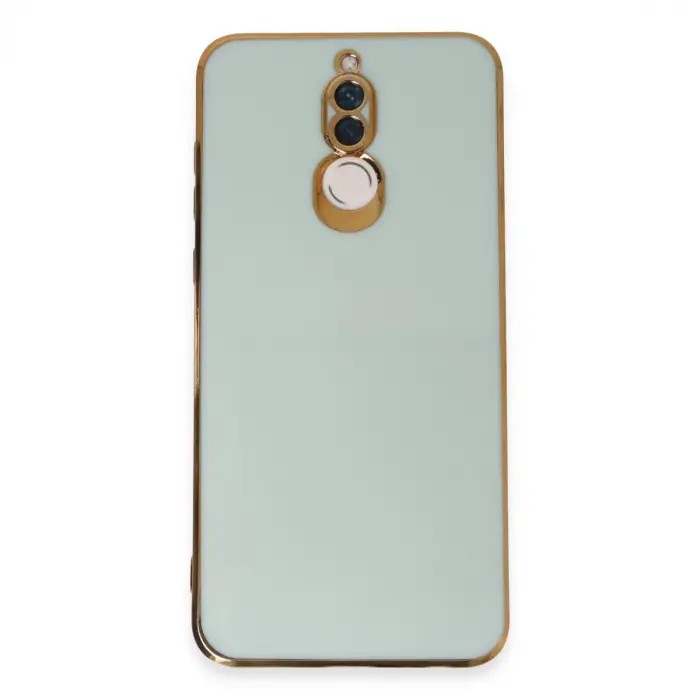 Huawei Mate 10 Lite Kılıf Volet Silikon - Açık Yeşil