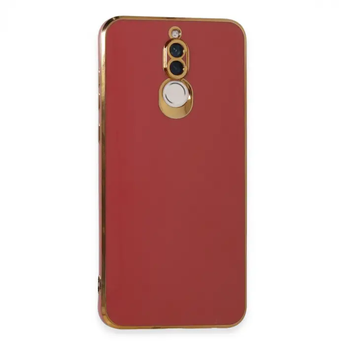 Huawei Mate 10 Lite Kılıf Volet Silikon - Kırmızı